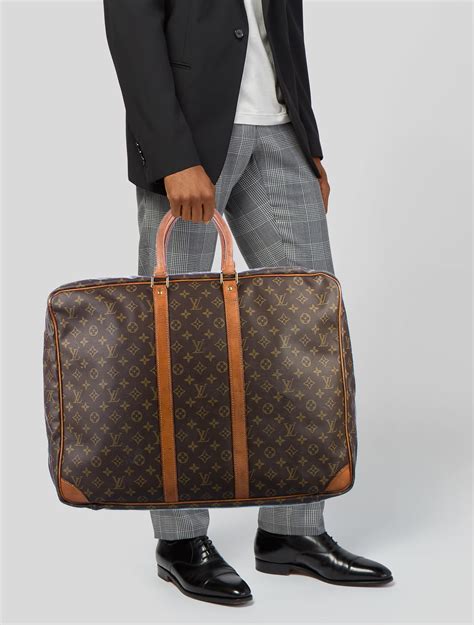 Louis Vuitton Sirius 55 Monogram Soft Side Suitcase .